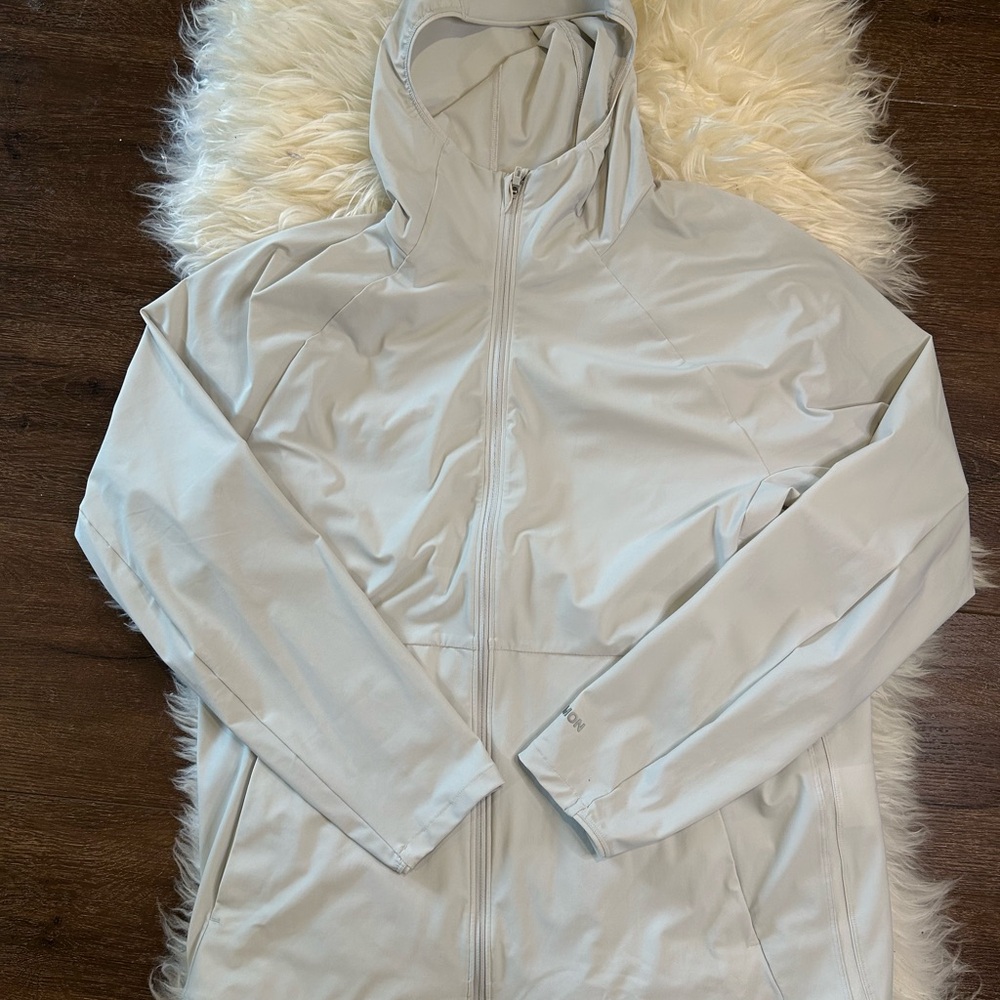 Lululemon Athletica Gray Lightweight Hooded Jacket
